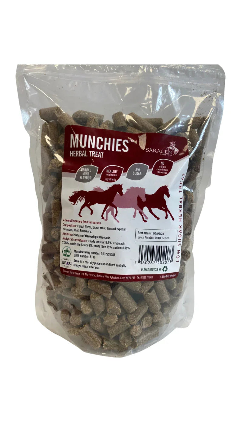 Saracen Munchies Herbal Horse and Pony Treats 1.8 kg