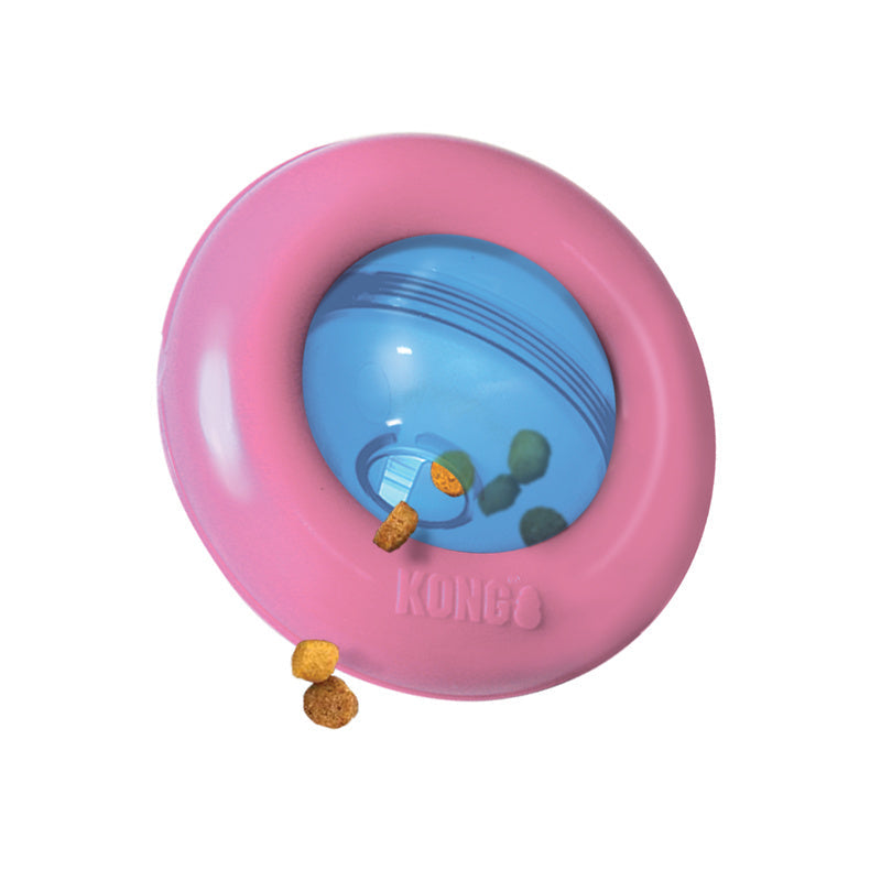 KONG Gyro Puppy – Small (Roll & Flip Treat Dispensing Toy)