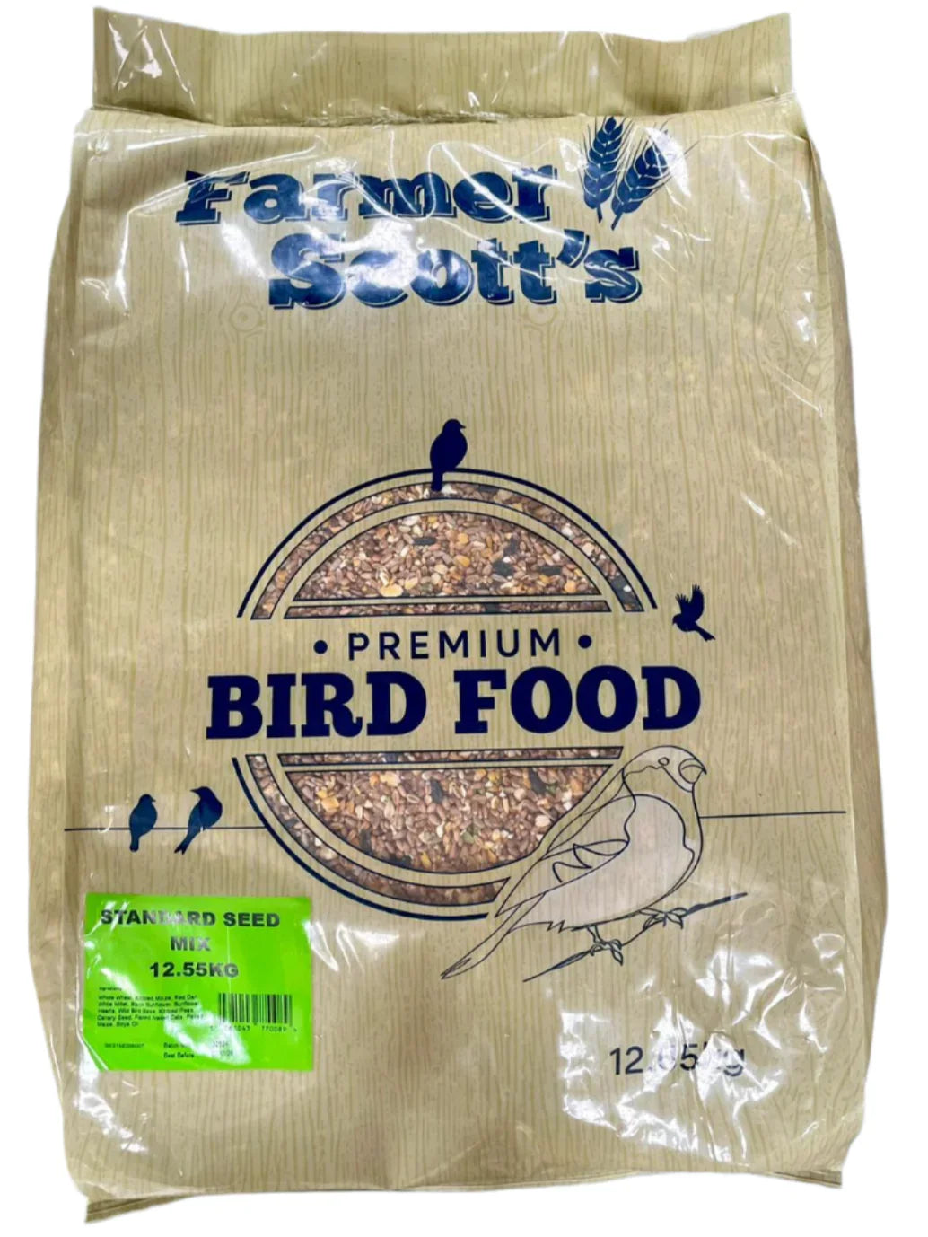 Farmer Scott's Wild Bird Standard Seed Mix 12.55KG Bag
