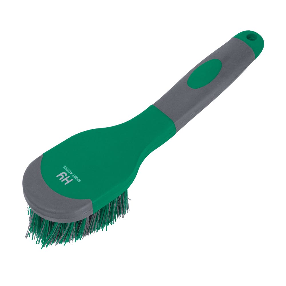 Hy Sport Active Bucket Brush – Emerald Green, Curved Bucket Scrubber