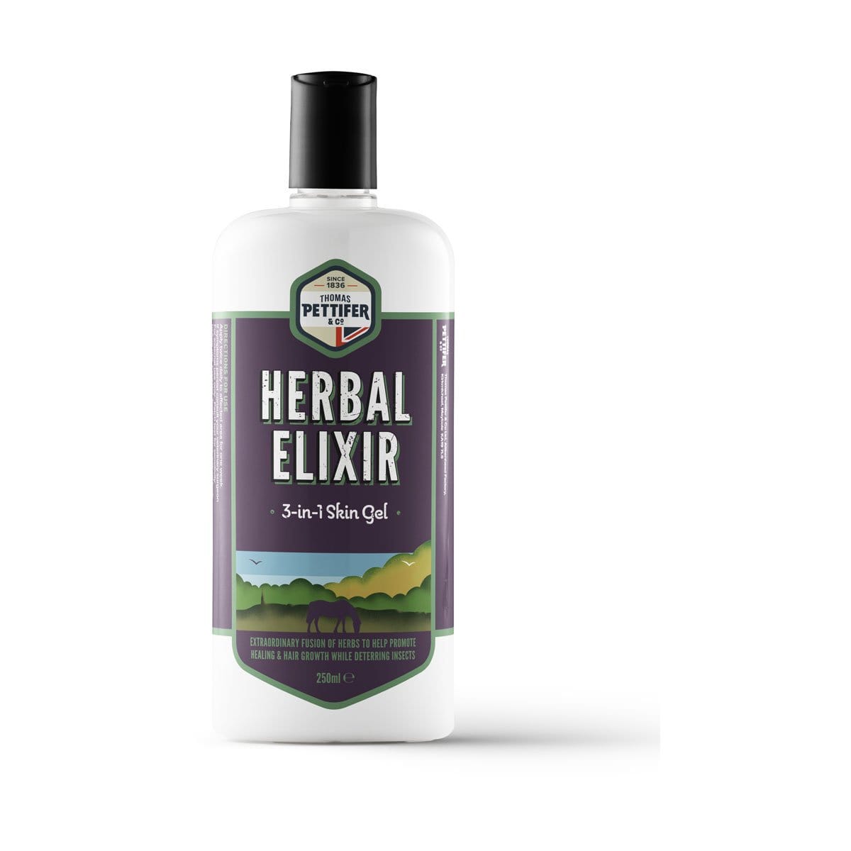 Thomas Pettifer Herbal Elixir – 250ml Herbal Skin Gel for Horses