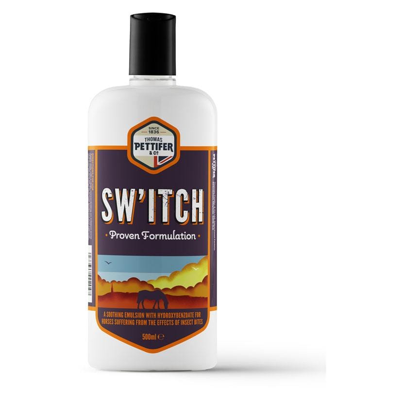 Thomas Pettifer Sw'itch – 500ml Soothing Emulsion for Sweet Itch & Insect Bites