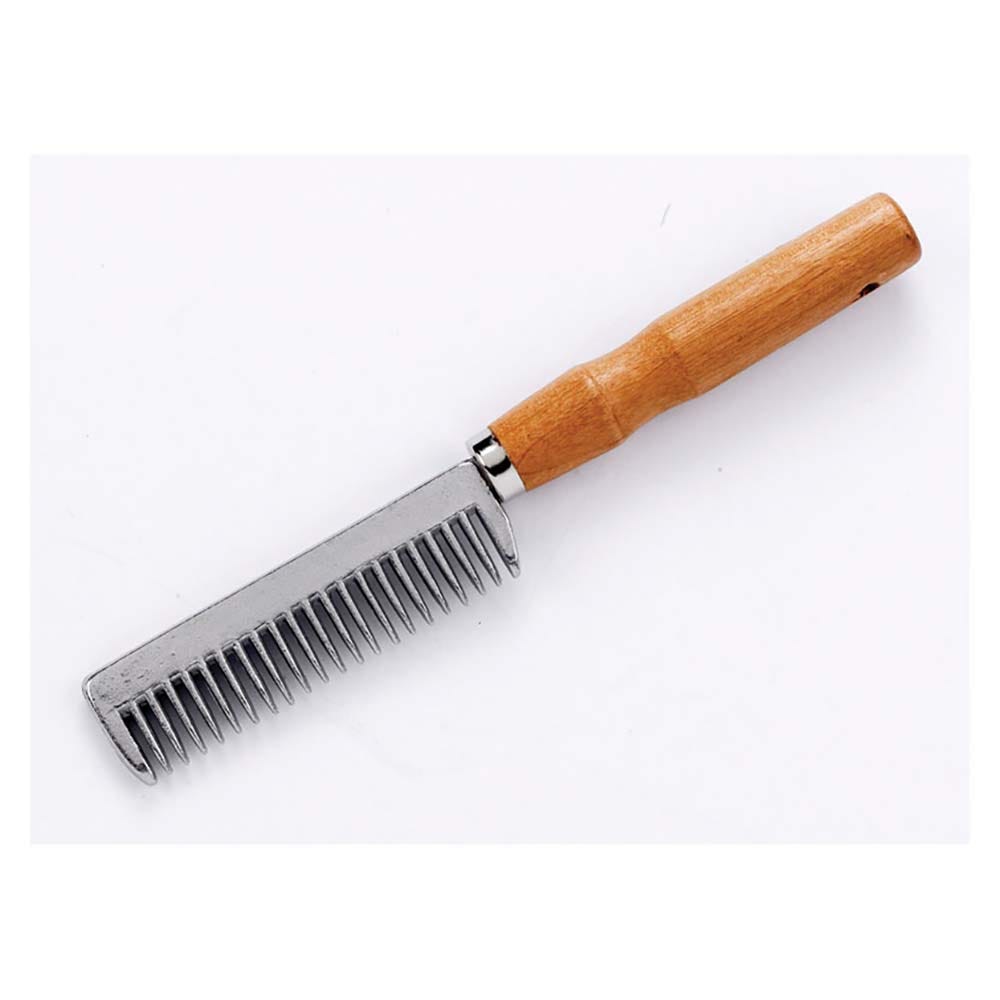 Lincoln Tail Comb with wooden handle for manes and tails