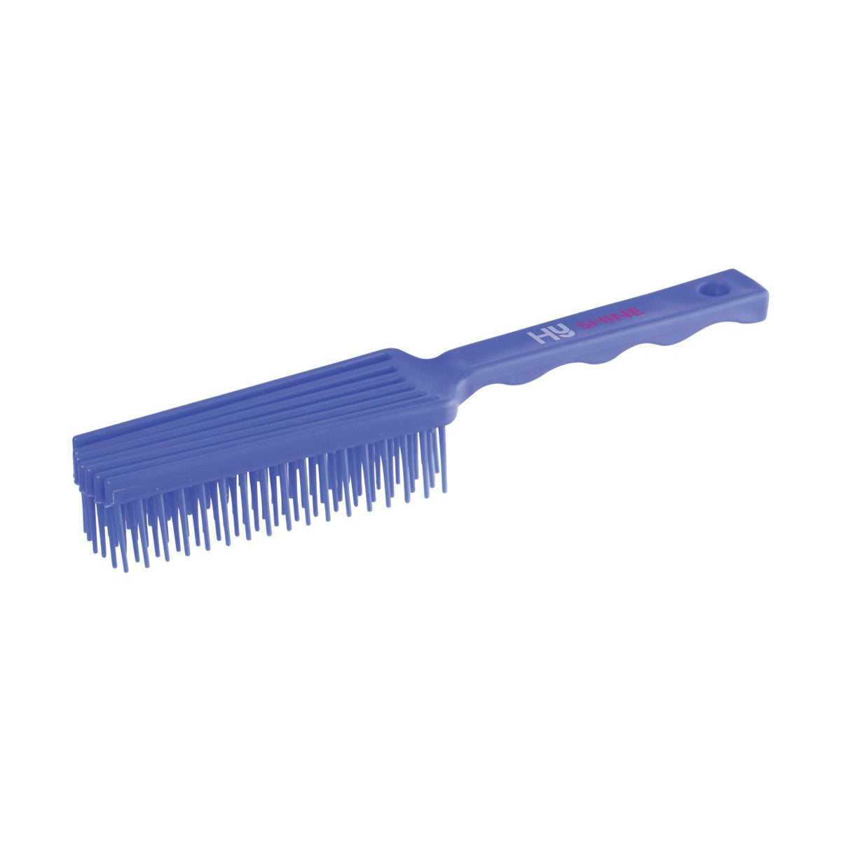 HySHINE Perfect Tails Mane & Tail Brush – Blue, Tangle-Free Grooming