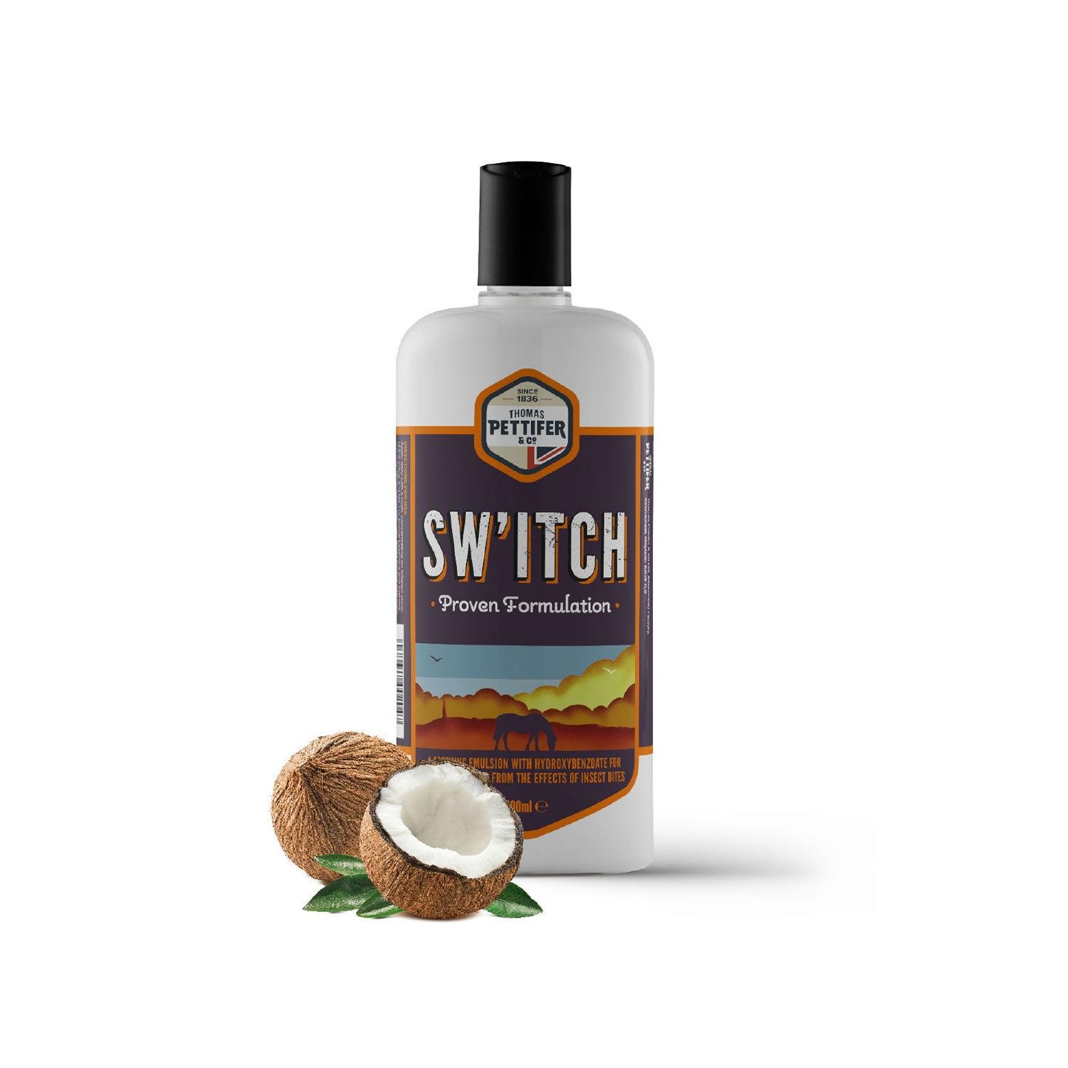 Thomas Pettifer Sw'itch – 500ml Soothing Emulsion for Sweet Itch & Insect Bites