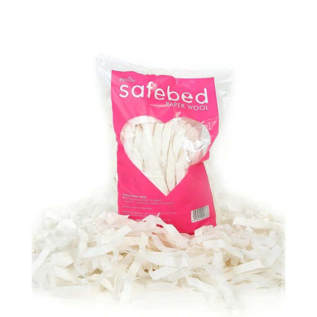 Petlife Safebed Paper Wool Bedding – Small Animal Nesting Material