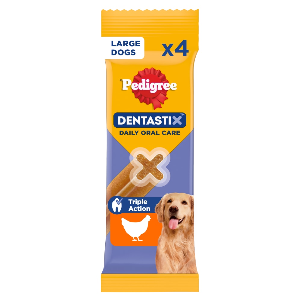 Pedigree Dentastix Daily Dental Chews – Large Dog, Oral Care Sticks