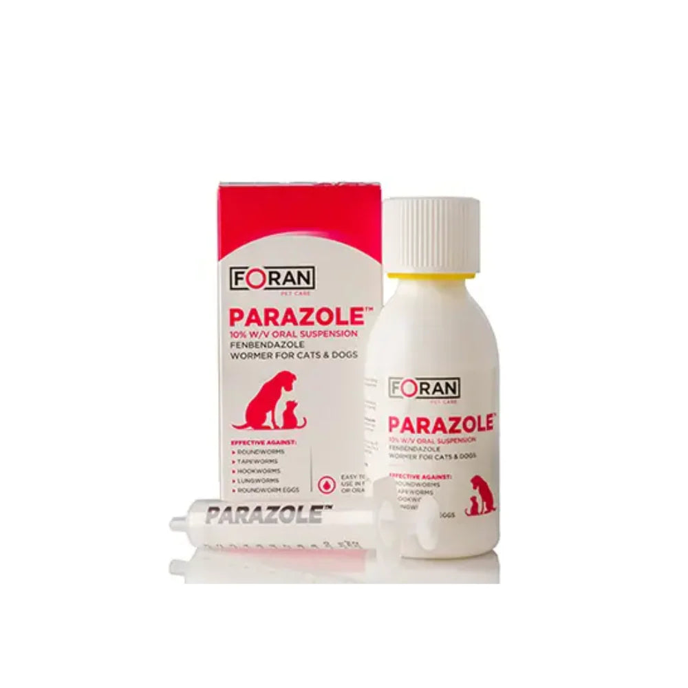 Foran Parazole Wormer Cats Dogs Deworming Treatment Internal Parasite Control