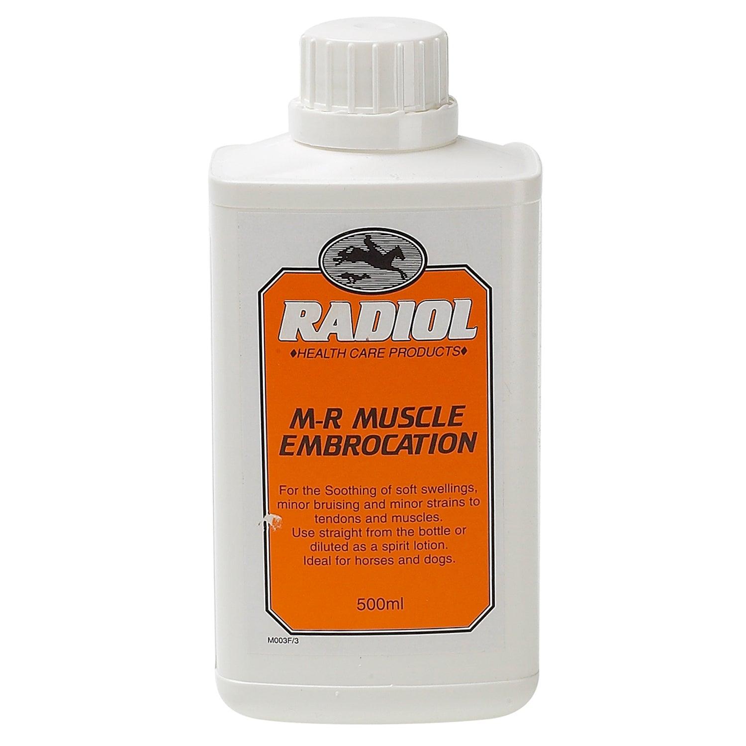 Radiol M-R Muscle Embrocation – 500ml Muscle Embrocation for Horses