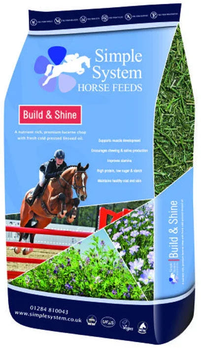 Simple System Build & Shine – Conditioning Horse Feed – 18kg