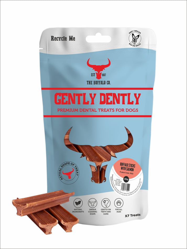 Gently Dently – Salmon Dental Treats for Dogs