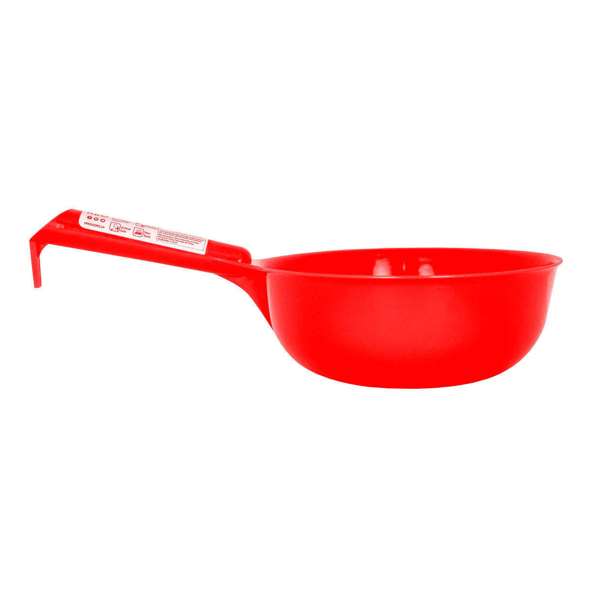 Gorilla Round Feed Scoop - RED