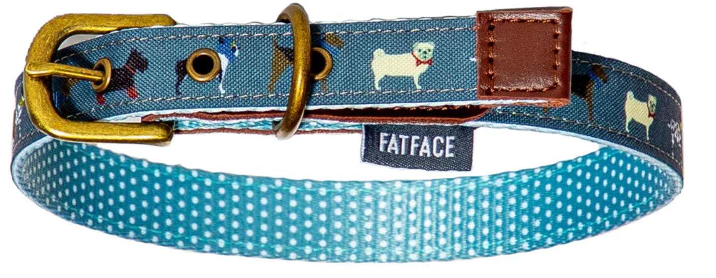 Danish Design Fatface Marching Dog Collar Small