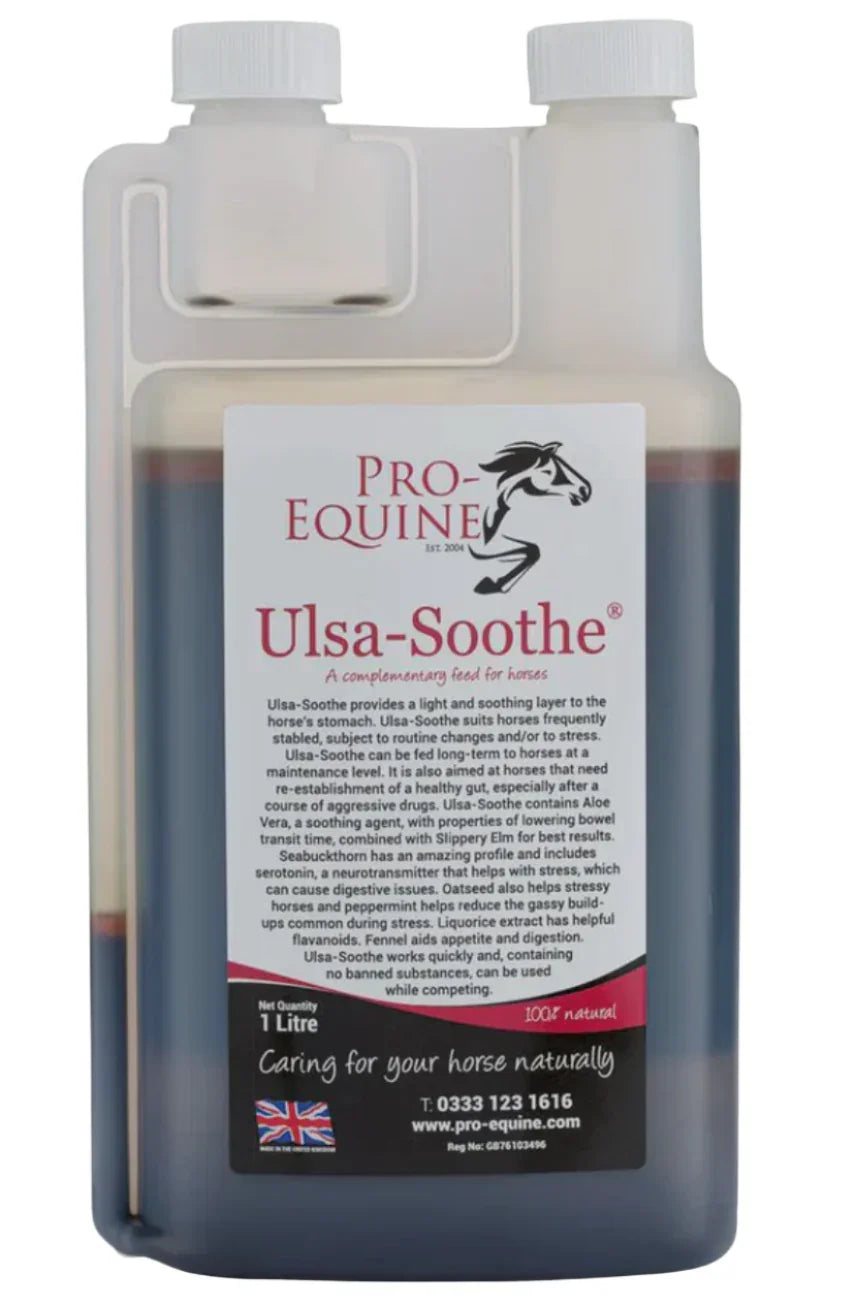 Pro-Equine Ulsa-Soothe – Gastric Horse Health Supplement 1 litre