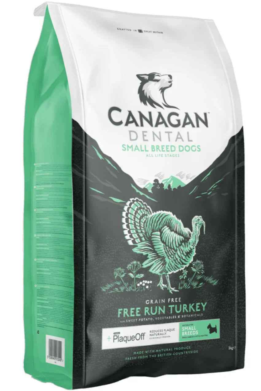 Canagan Small Breed Dental Turkey Dog Food 2kg