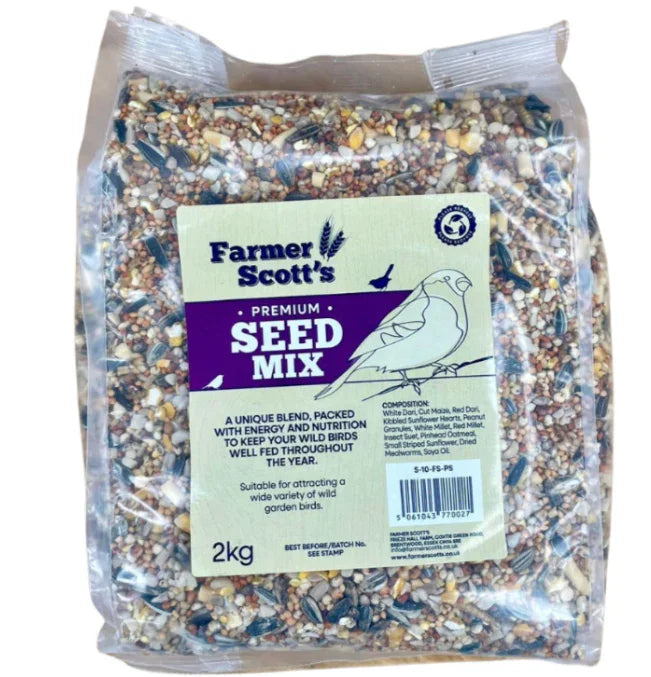 Farmer Scott's Premium Wild Bird Seed Mix 2KG