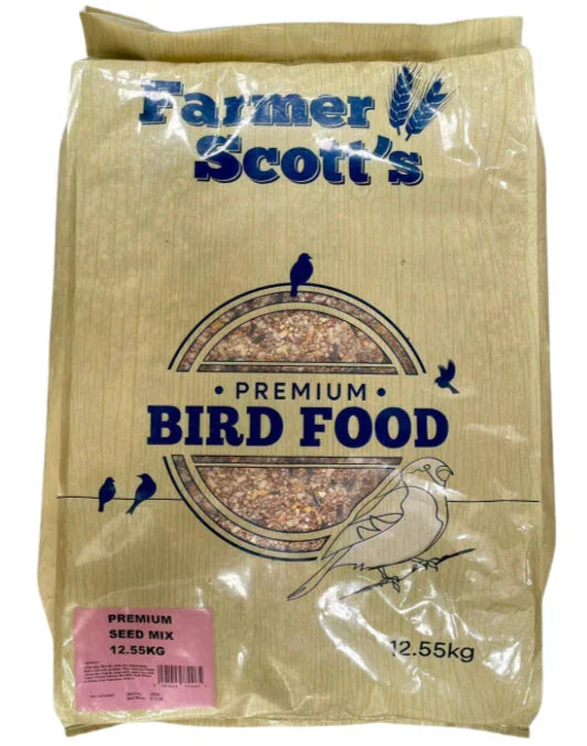 Farmer Scott's Premium Wild Bird Seed Mix - 12.55kg Bag