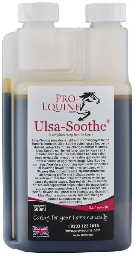 Pro-Equine Ulsa-Soothe – Gastric Horse Health Supplement 500ml