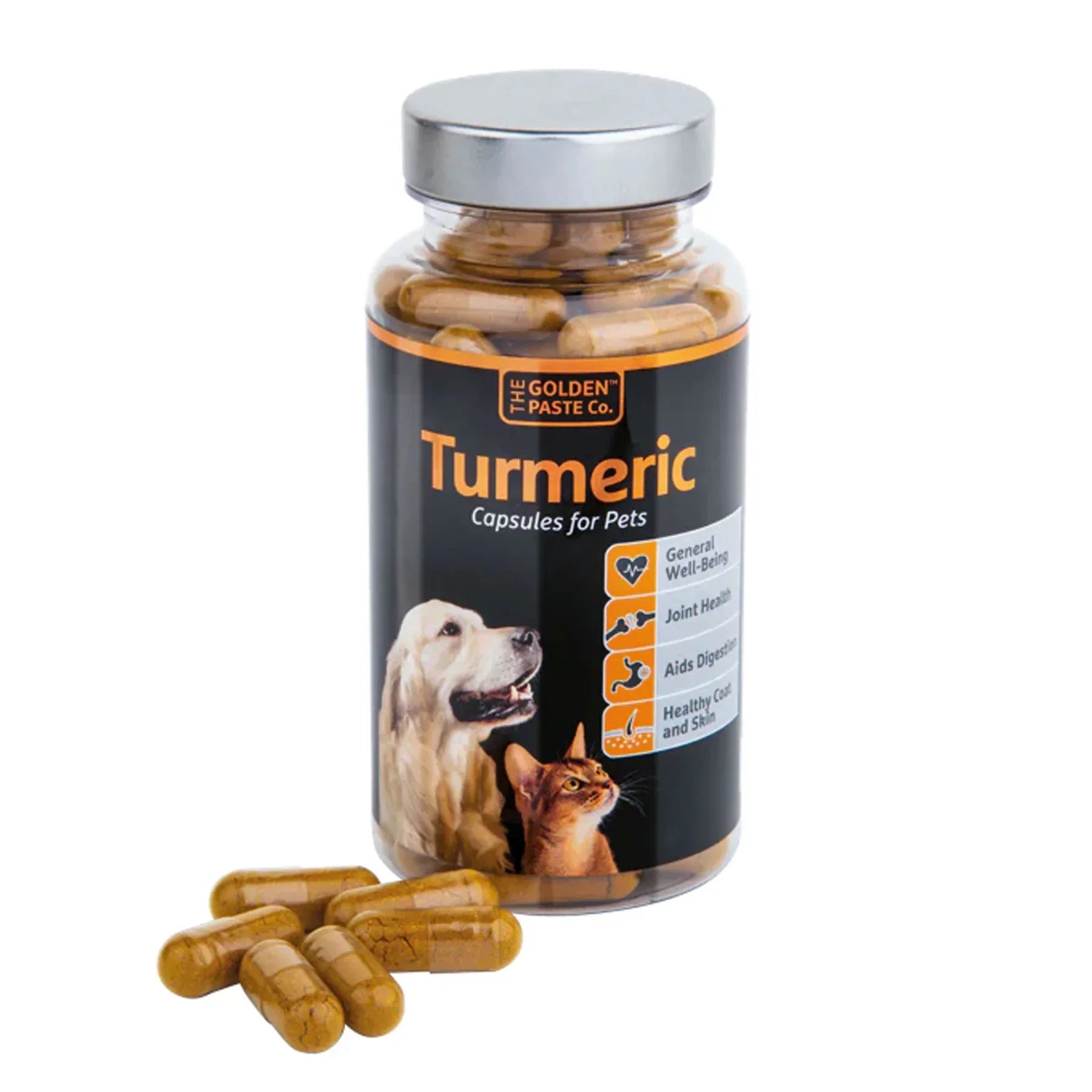 The Golden Paste Company Turmeric Capsules For Pets