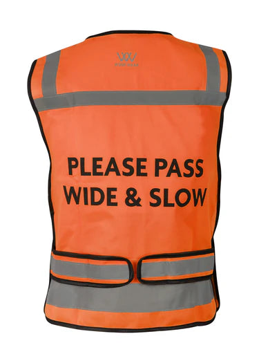 Woof Wear Hi Viz Vest Adults Orange Small