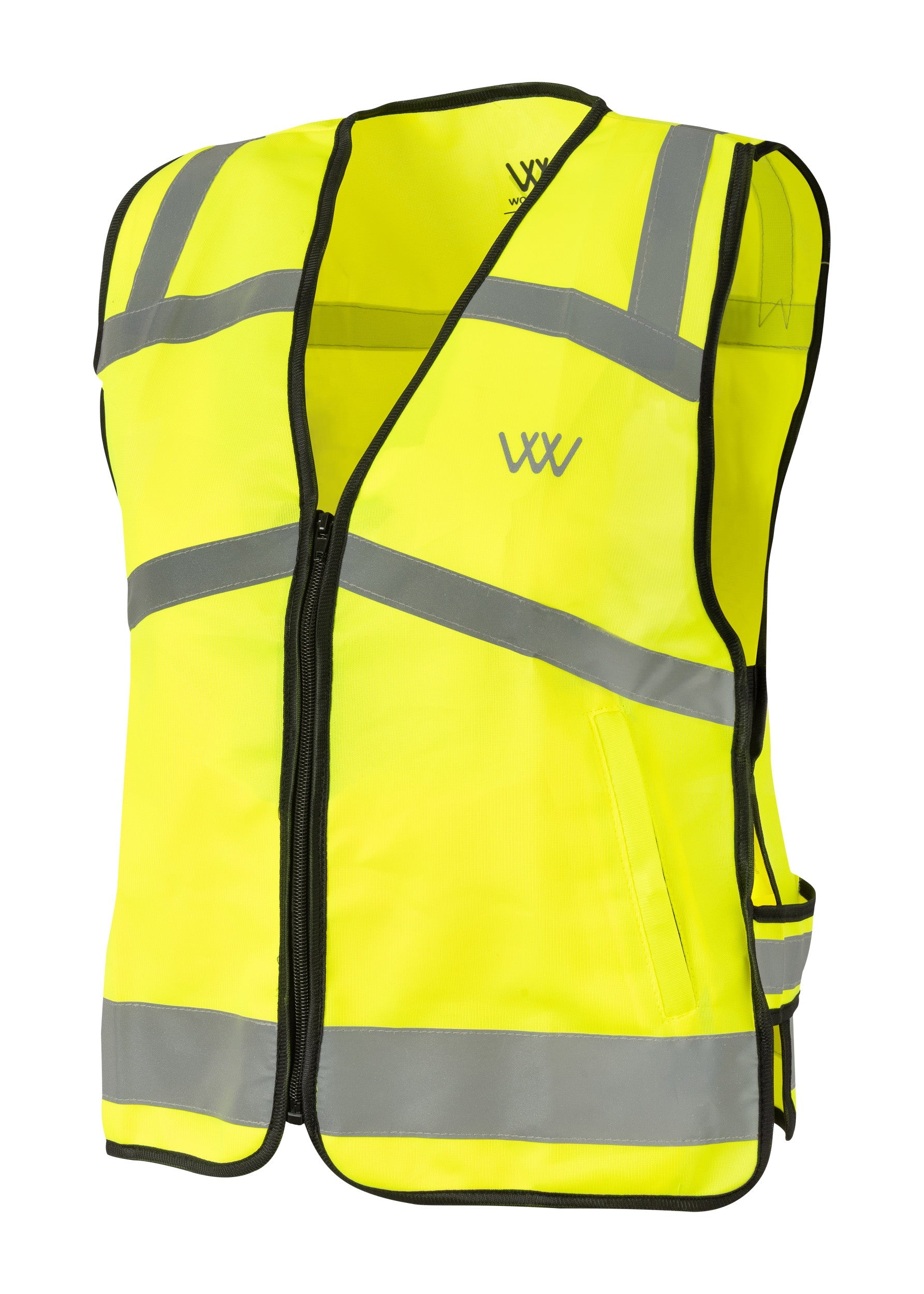 Woof Wear Hi Viz Vest Junior Yellow M/L
