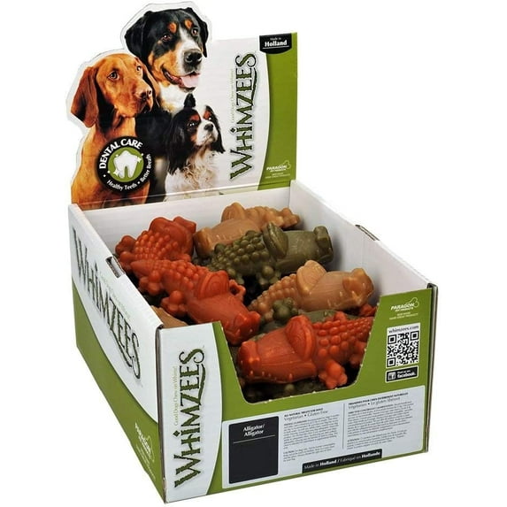 WHIMZEES® Alligator Dental Dog Chew – Small (Box of 150)