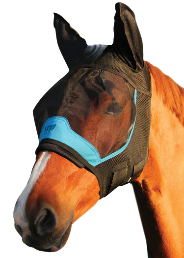 Woof Wear Uv Fly Mask With Ears Black Xl