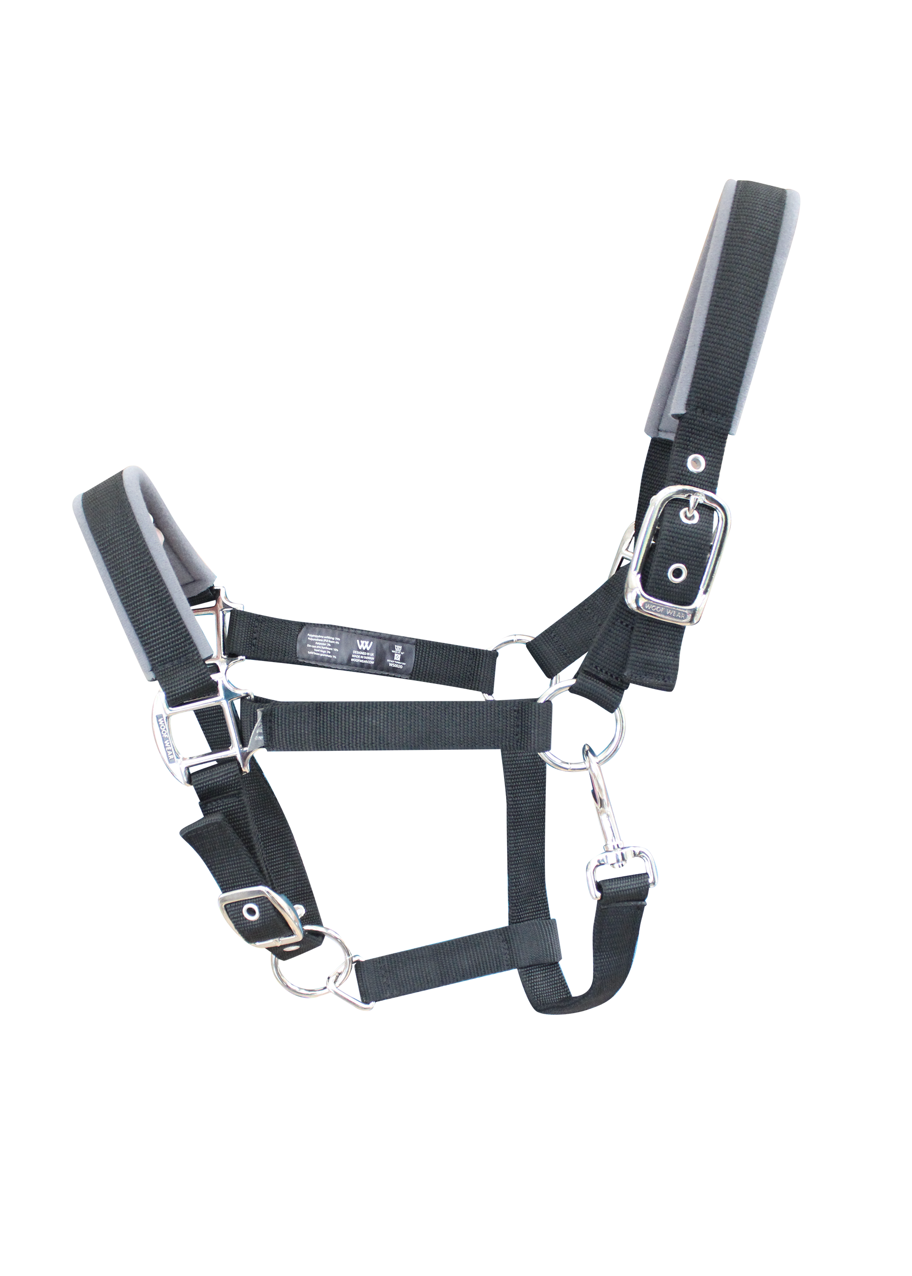 Woof Wear Contour Head Collar Black L