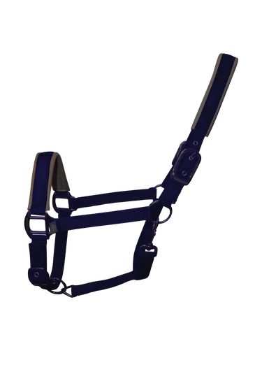 Woof Wear Contour Head Collar Navy Blue S - Animall