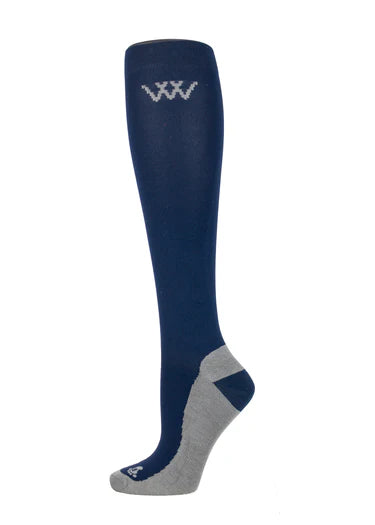 Woof Wear Competition Riding Socks Navy M