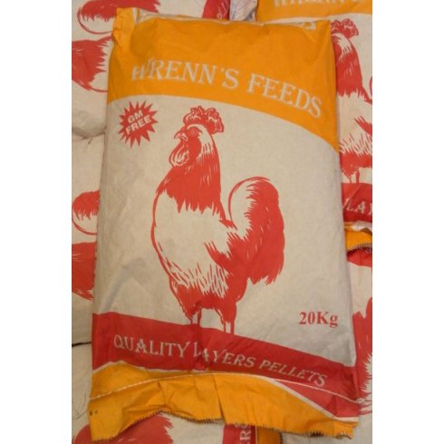 Wrenns Layers Pellets – 20kg Complete Feed for Laying Hens