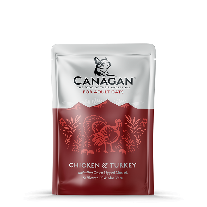 Canagan Chicken & Turkey Wet Cat Food for Adults 85g