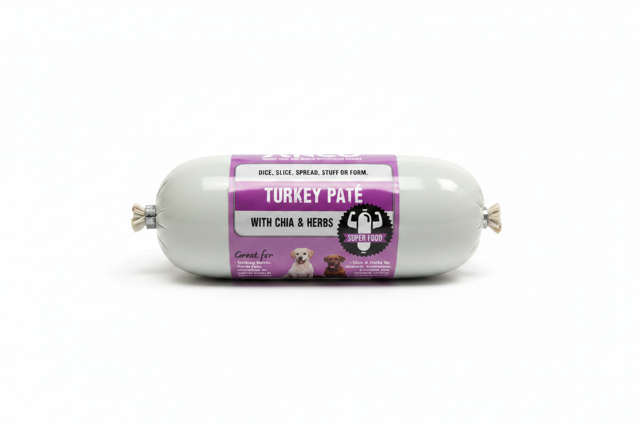 ANCO Turkey Paté White Background