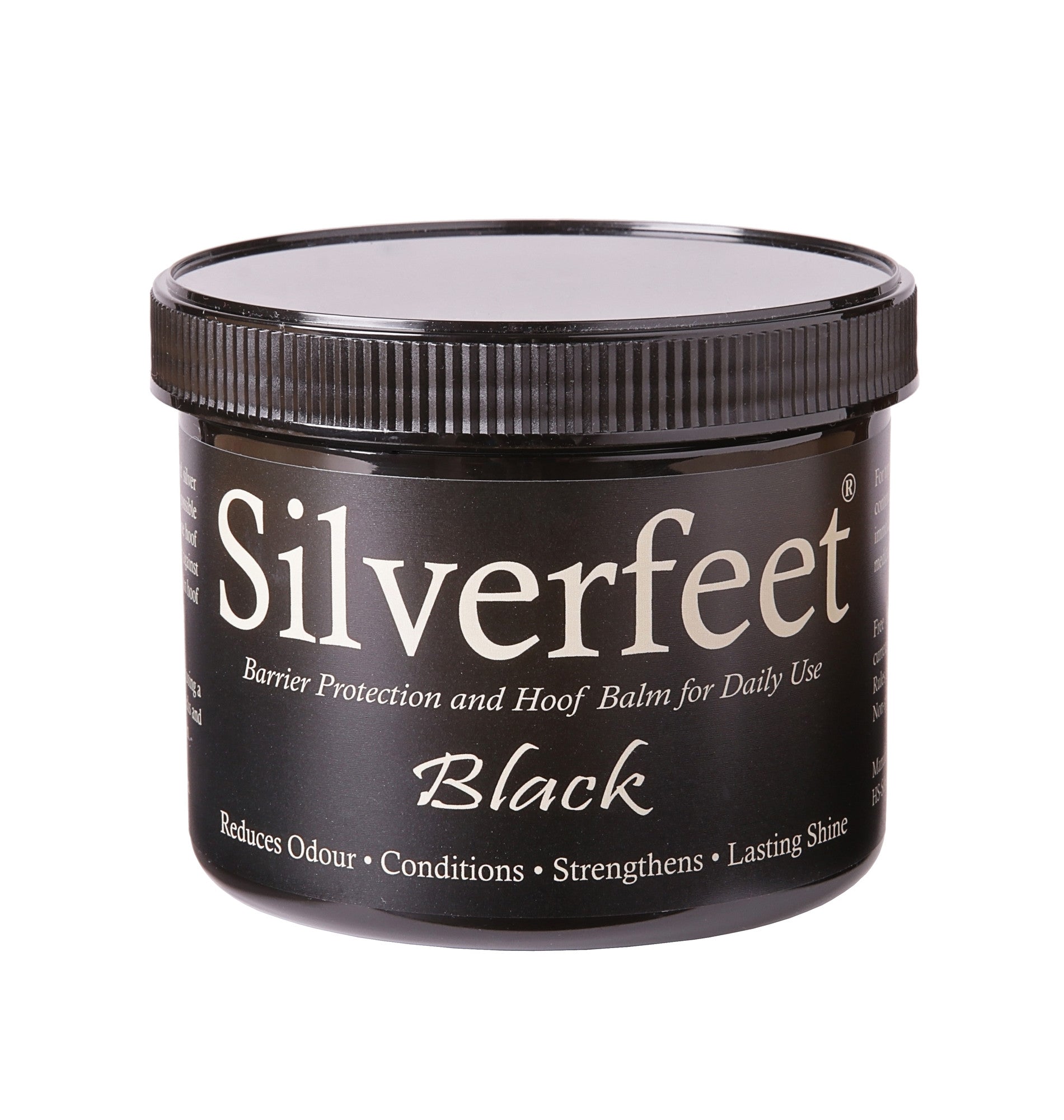 Silverfeet Hoof Balm – Black, 400ml Daily Hoof Conditioner for Horses