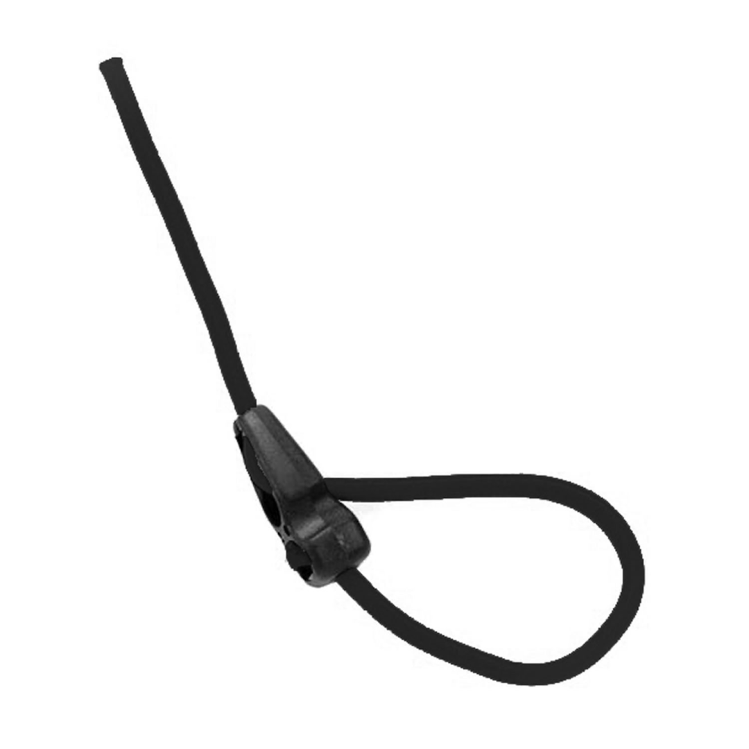 Bitz Quick Clip – Black, Elasticated Quick Release Tie Clip for Horses