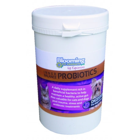 Equimins Blooming Pets Inner Balance Probiotics for dogs and cats, 350g tub