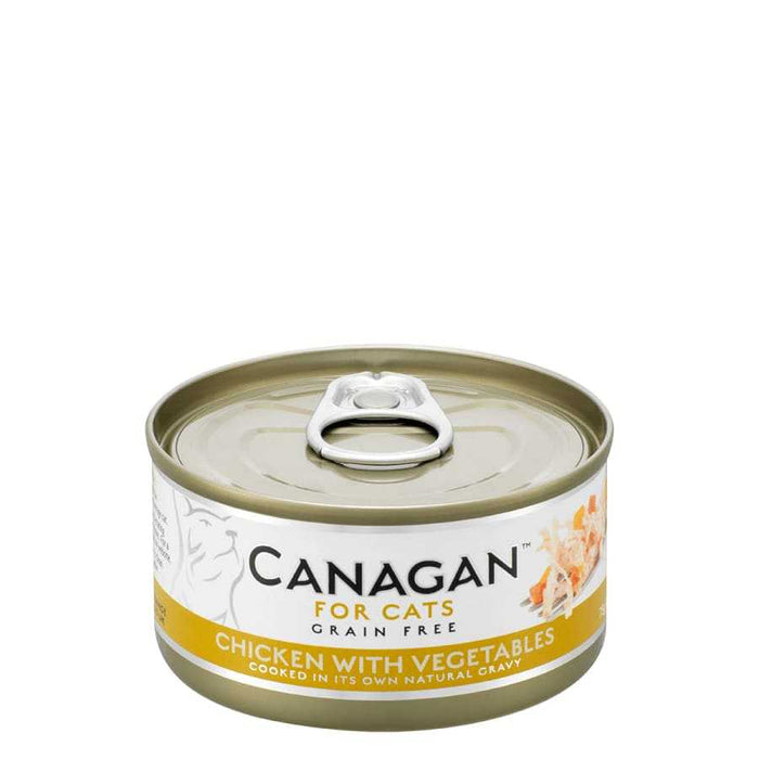 Canagan Chicken with Vegetables Wet Cat Food for Kittens and Adults 75G