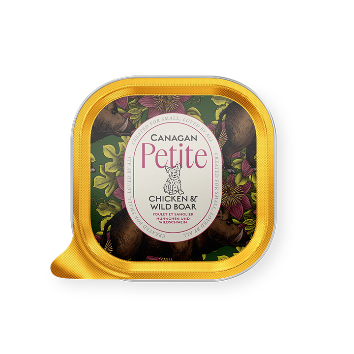 Canagan Petite Chicken with Wild Boar Paté for Small Dogs 100g