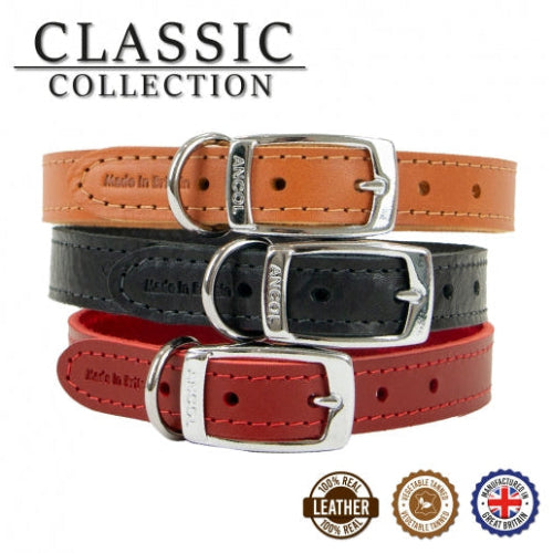 Ancol Classic Leather Collar range