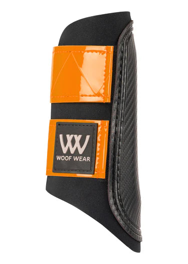 Woof Wear Reflective Club Brushing Boot Orange S
