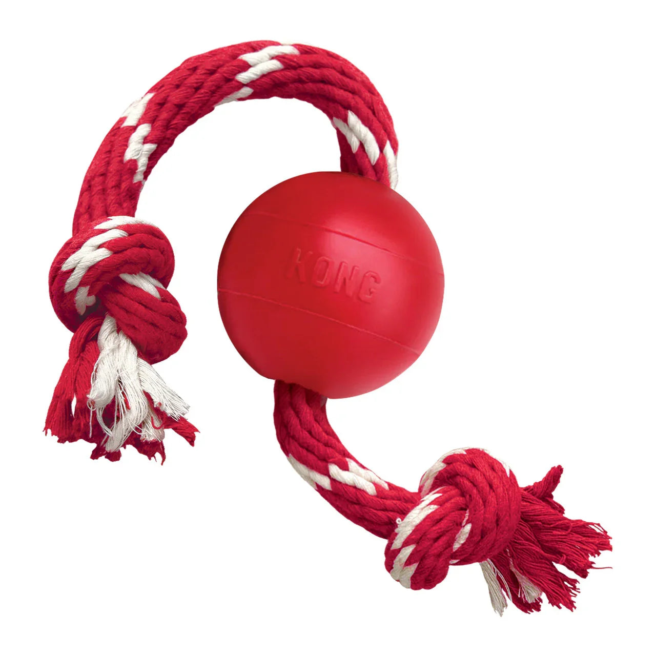 KONG Ball with Rope – Dog Toy