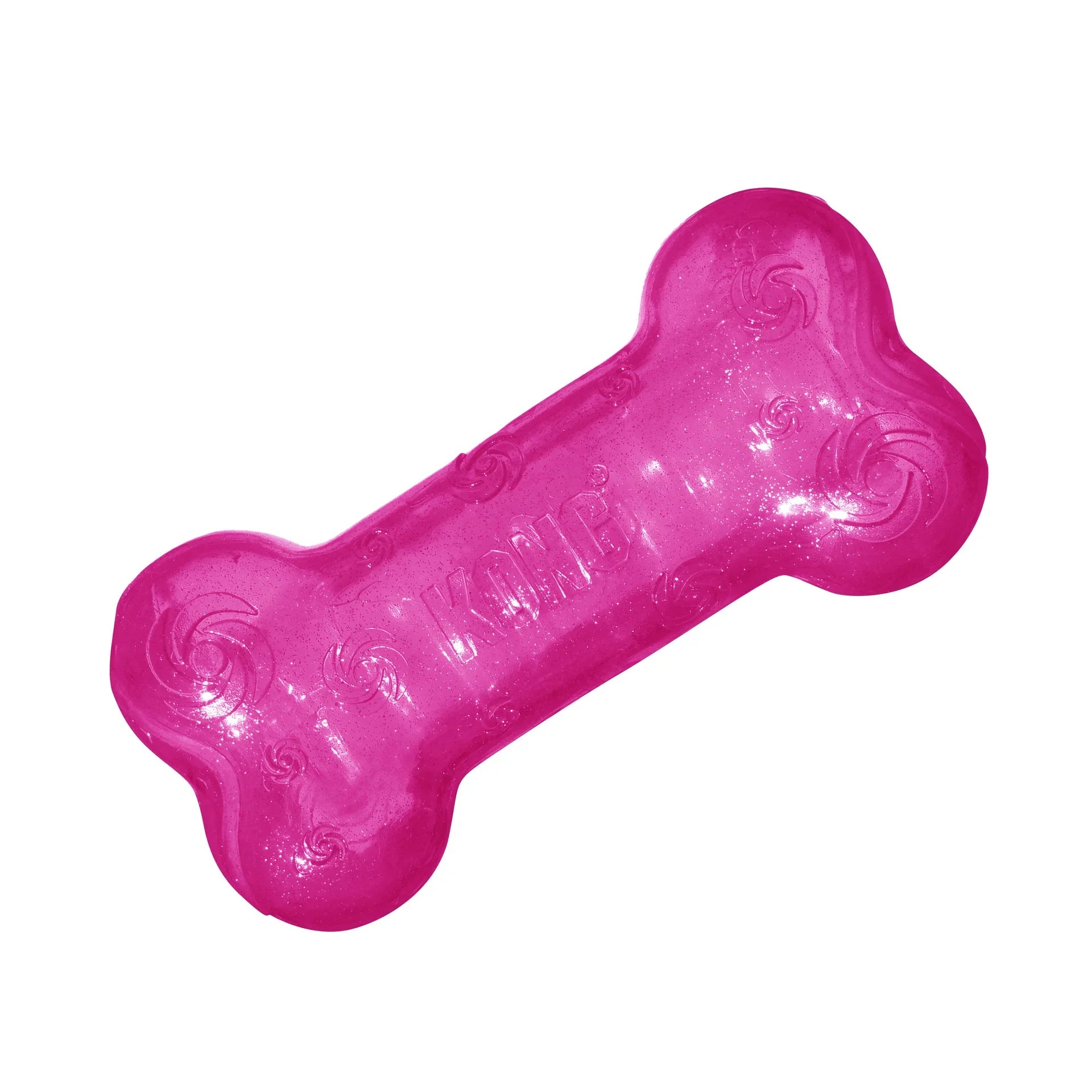 KONG Squeezz Crackle Bone Medium Dog Toy