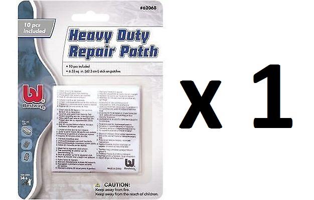 Bestway Heavy Duty Adhesive Repair Patches – Inflatable Airbeds, Pool Toys & Lilos - Animall