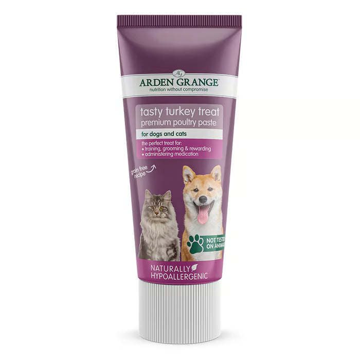 Arden Grange Dog Cat Paste Turkey 75g Nutritional Supplement Treat for Pets