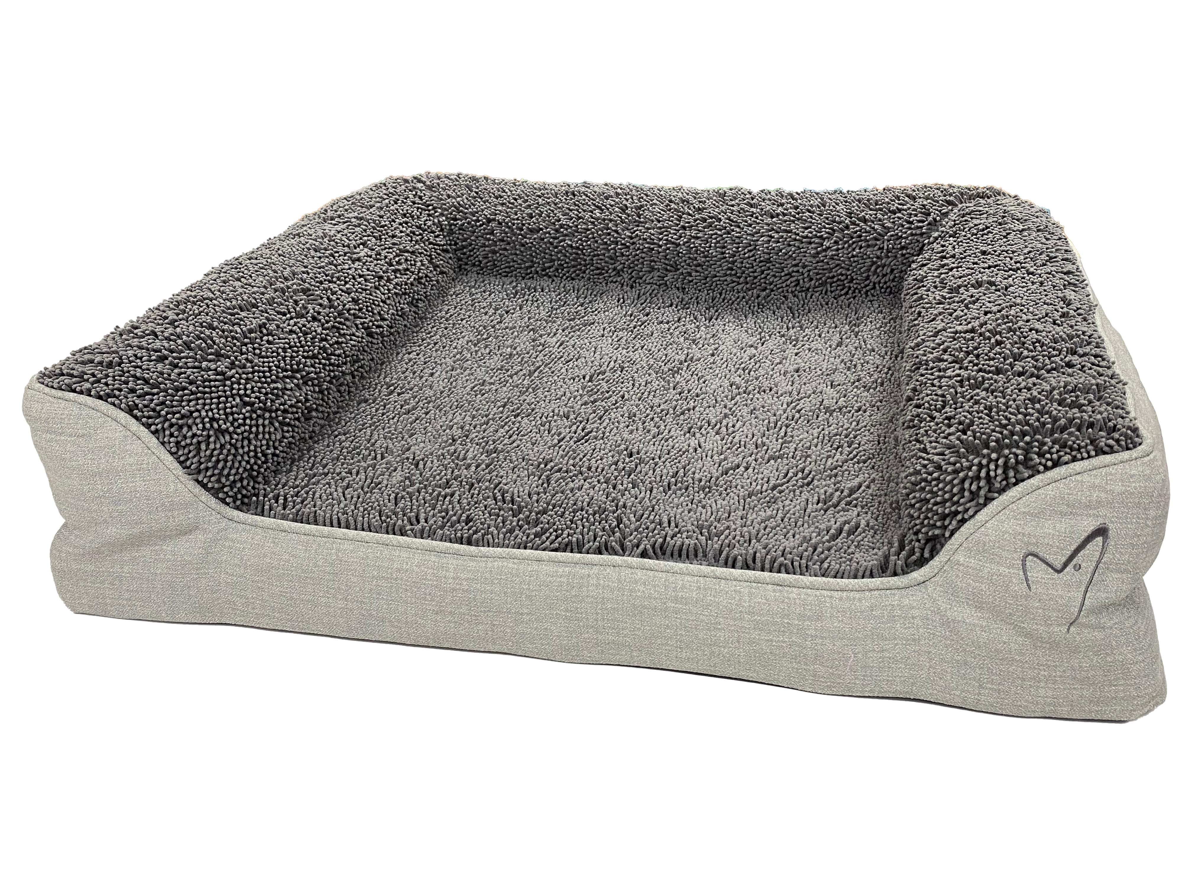 Gor Pets Noodle Dog Bed Large Grey