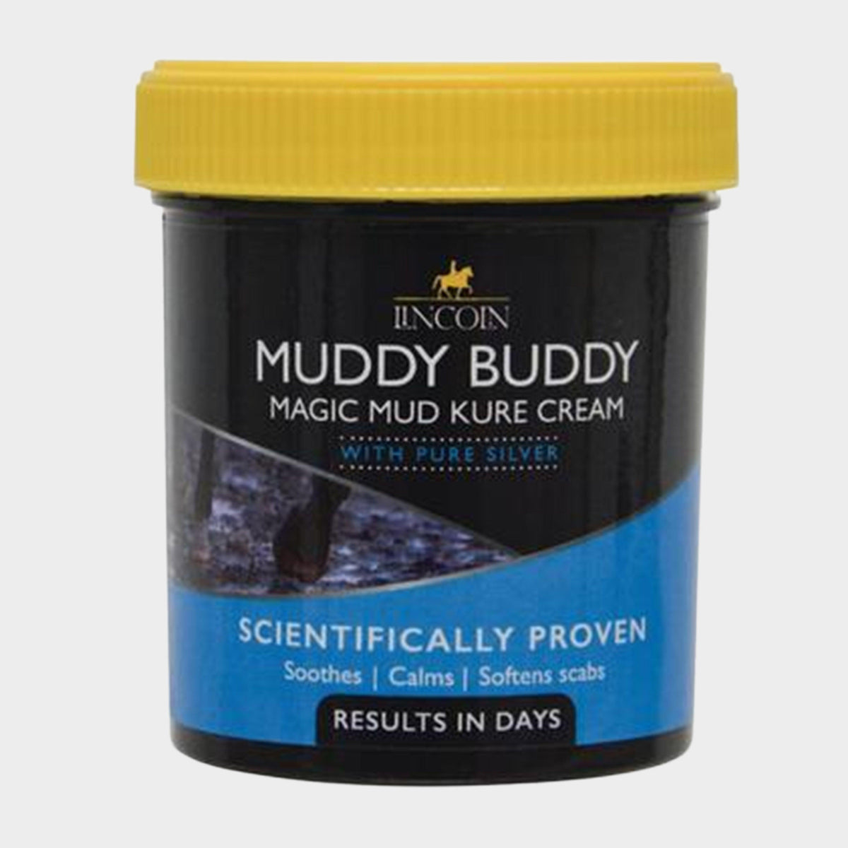 Lincoln Muddy Buddy Magic Mud Kure Cream 200g tub for horses affected by mud fever