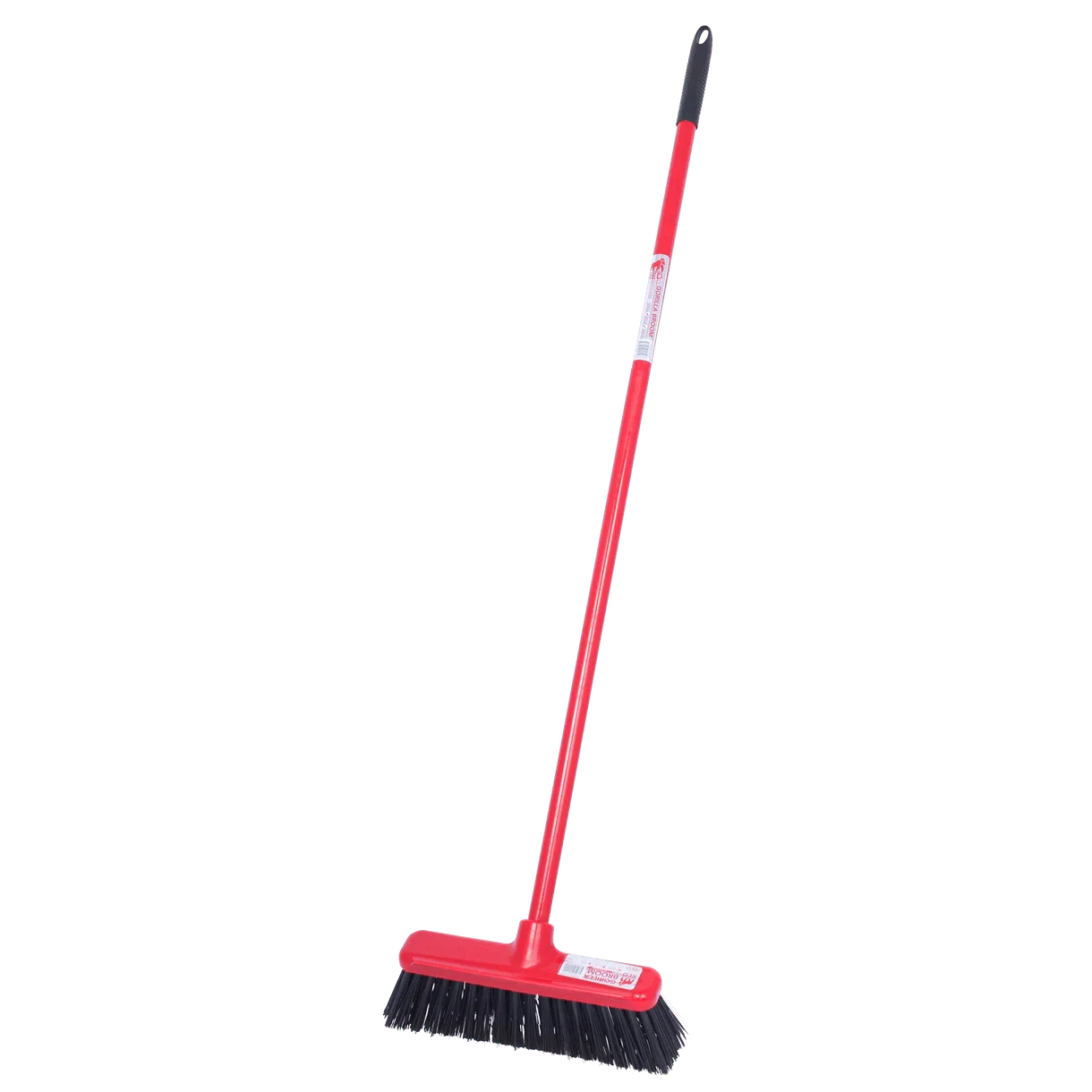 Red Gorilla Broom® with Hard Bristle – 30cm Head (Red)