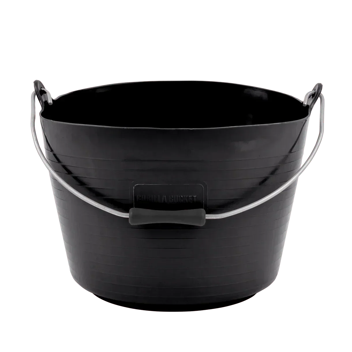 Gorilla Flexi Bucket with Handle 22L - BLACK