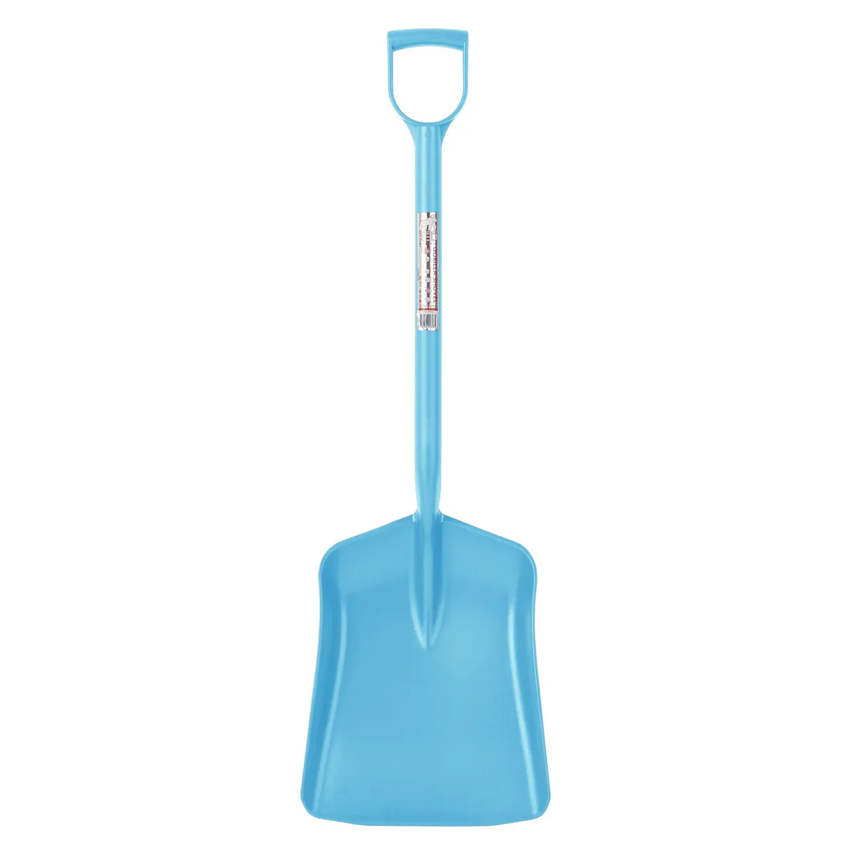 Gorilla One Piece Shovel – Heavy-Duty Polypropylene Shovel with Ergonomic D-Handle SKY BLUE - Animall