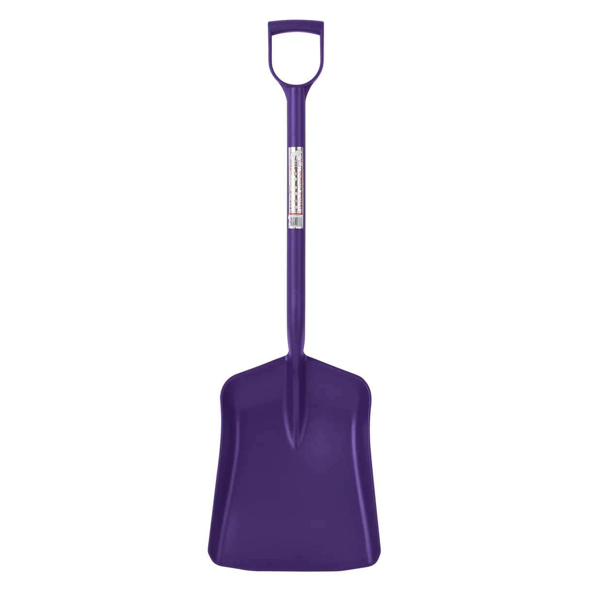 Gorilla One Piece Shovel – Heavy-Duty Polypropylene Shovel with Ergonomic D-Handle PURPLE